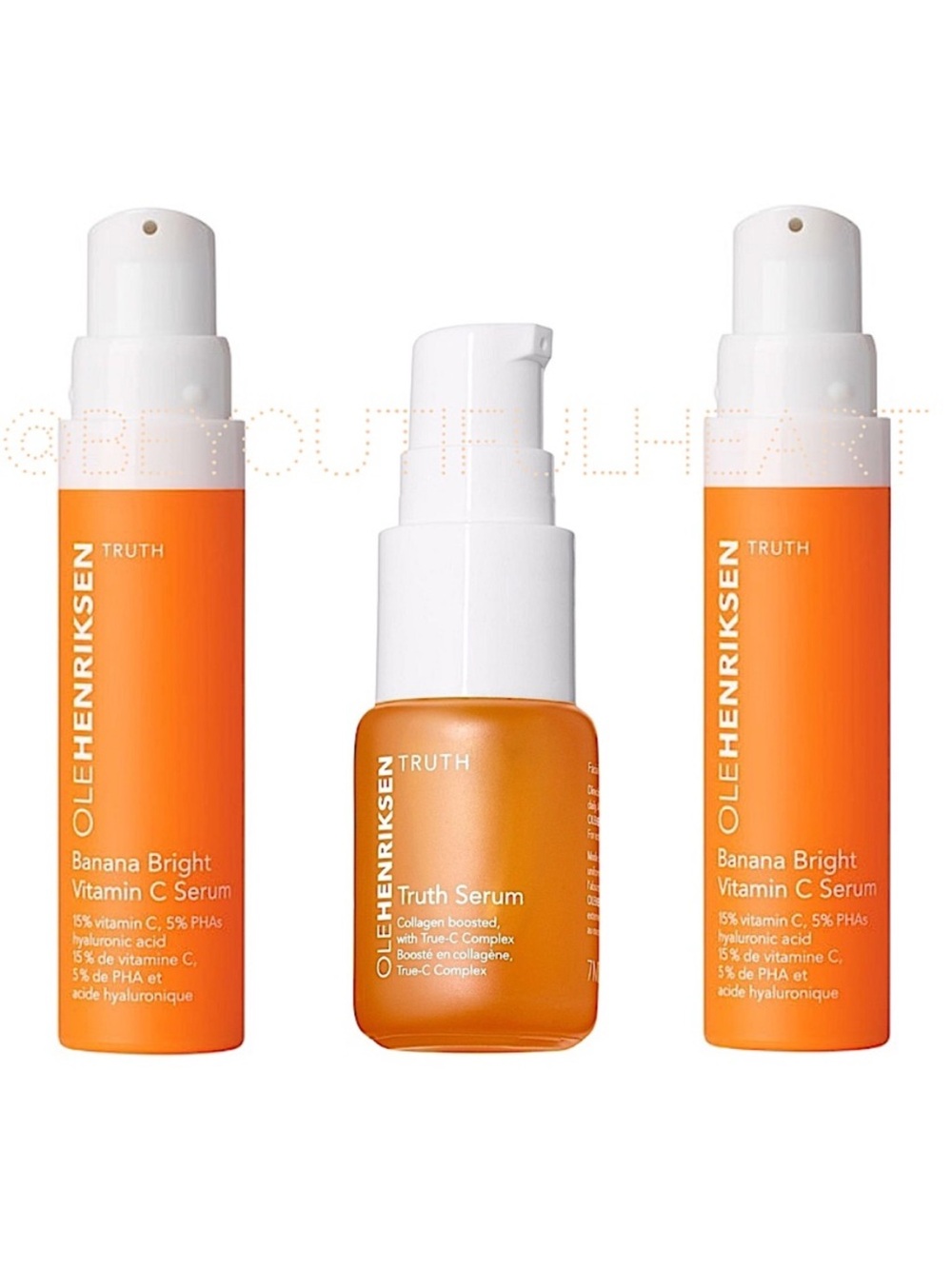 OLEHENRIKSEN Mini Vitamin C Serum Glow Bright 3-Piece Set  3 x 0.25 fl oz / 7 ml